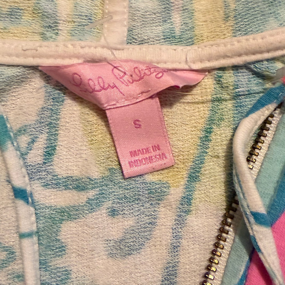 Lilly Pulitzer Pastel Zip-Up Jacket - Picture 5 of 6